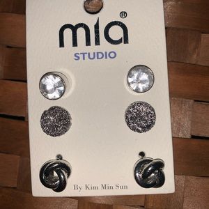 3 Pairs Earrings Set